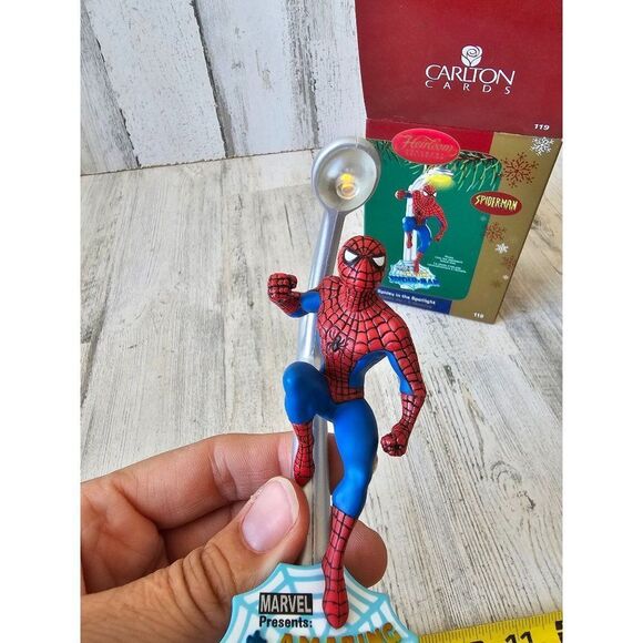 Carlton Spider-Man Spidey spotlight ornament 119 Xmas new - Picture 8 of 8
